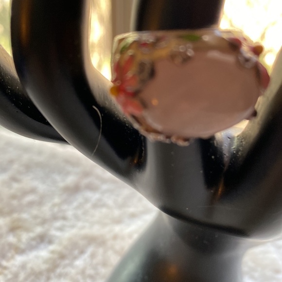 Flower Power in Pink! Made in Canada Size 6 EUC by ? David Segal Rose guartz - Picture 3 of 10